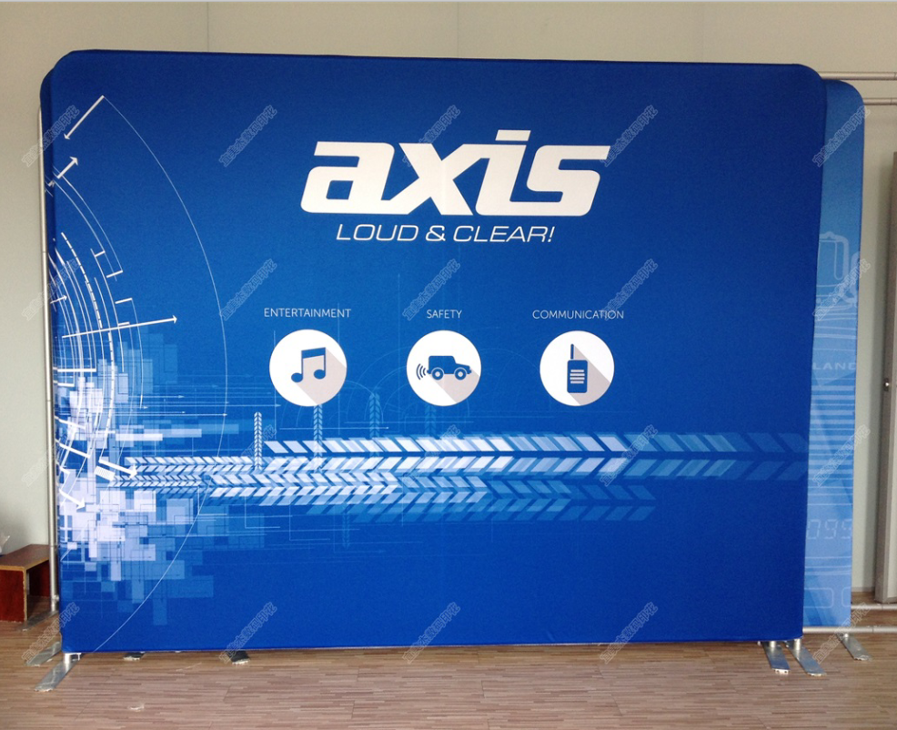 深圳快幕秀展架廠家展會(huì)背景架